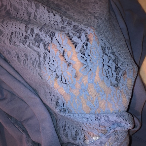 Blue long sleeve top from Pink - Picture 5 of 5